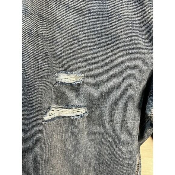 High-Waisted Slouchy Tapered‎ Ripped Jeans Old Navy Size 4 - Picture 6 of 6